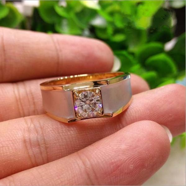 wedding rings men and women inlaid zircon ring fashion simple engagement jewelry anniversary gift, Slivery;golden
wedding rings men and women inlaid zircon ring fashion simple engagement jewelry anniversary gift, Slivery;golden