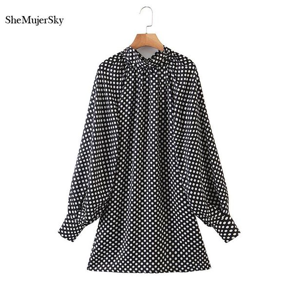 casual dresses shemujersky long sleeve black dress women autumn dot print bow mini 2021 ladies jurken, Black;gray
casual dresses shemujersky long sleeve black dress women autumn dot print bow mini 2021 ladies jurken, Black;gray
