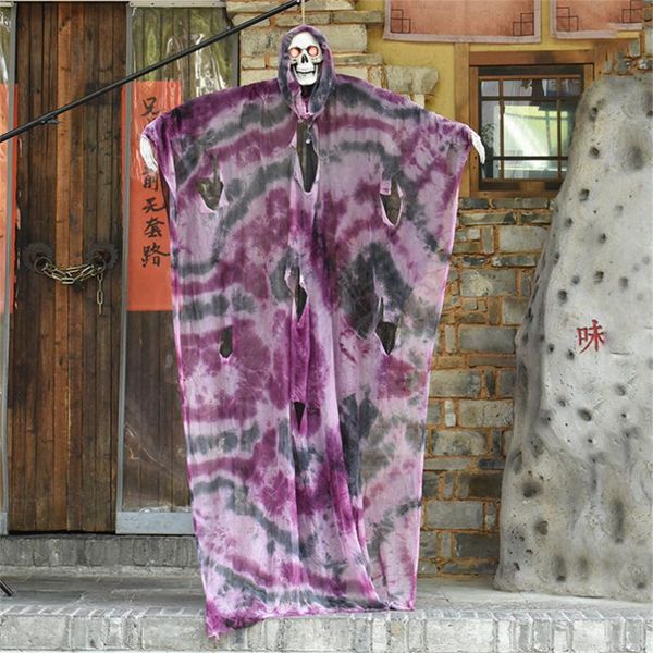 sashes halloween hanging ghost horror pendant decoration haunted house electric toys glowing eyes scary voice tricky props look fierce
sashes halloween hanging ghost horror pendant decoration haunted house electric toys glowing eyes scary voice tricky props look fierce
