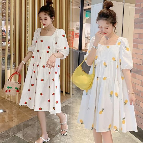 1858# nursing maternity clothing loose embroidery stylish dress for pregnant women pregnancy lactation dress1, White
1858# nursing maternity clothing loose embroidery stylish dress for pregnant women pregnancy lactation dress1, White