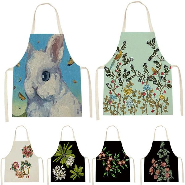 aprons plant animal print apron linen sleeveless household men and women kitchen cleaning tools children adults general
aprons plant animal print apron linen sleeveless household men and women kitchen cleaning tools children adults general
