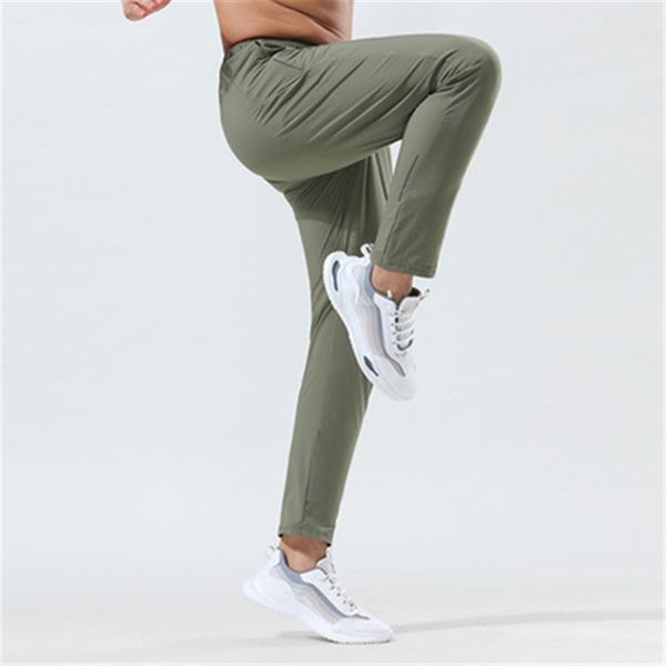 gym clothing l115 men's sports pants fitness training quick-drying outdoor climbing leisure slim trousers 2 colors, White;black
gym clothing l115 men's sports pants fitness training quick-drying outdoor climbing leisure slim trousers 2 colors, White;black