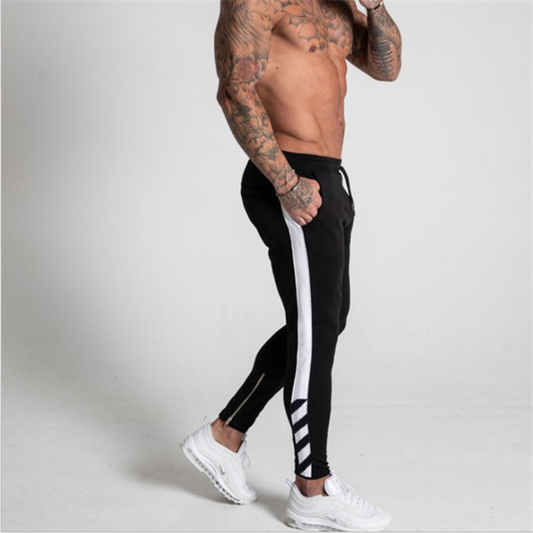 men's pants joggers sweatpants men casual solid color gyms fitness workout sportswear trousers autumn male track, Black
men's pants joggers sweatpants men casual solid color gyms fitness workout sportswear trousers autumn male track, Black
