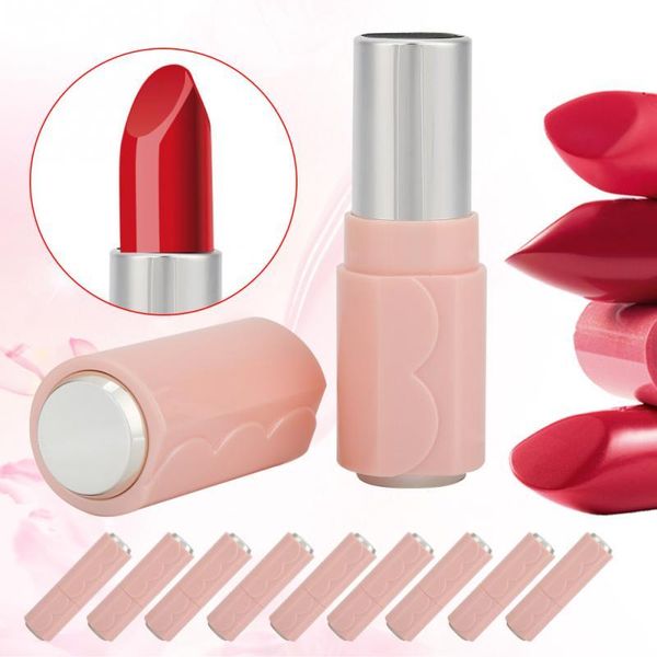 lipstick empty container lip tubes 12.1mm handmade pink wave mold a b c storage bottles & jars
lipstick empty container lip tubes 12.1mm handmade pink wave mold a b c storage bottles & jars