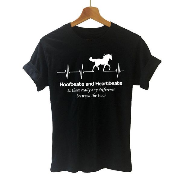 horse heartbeat harajuku funny clothing women t shirt casual short sleeve tees plus size, White
horse heartbeat harajuku funny clothing women t shirt casual short sleeve tees plus size, White