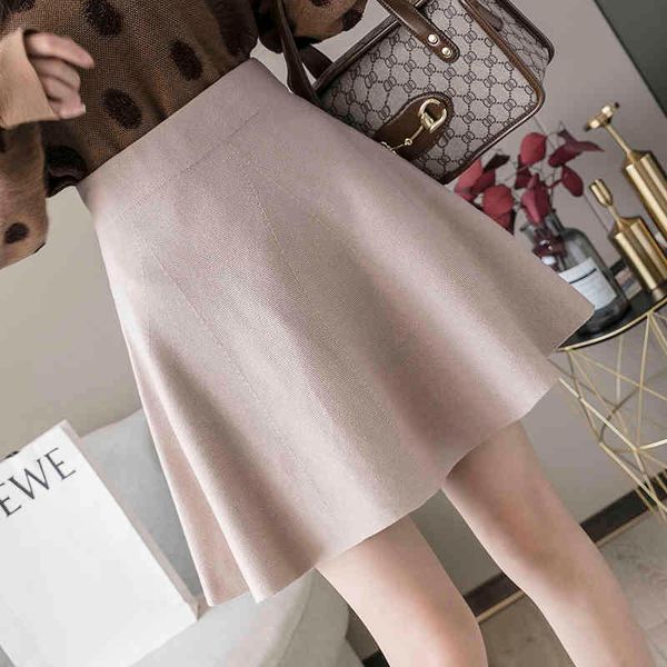 skirts women's autumn fashion wild retro elegant knit high waist short a-line skirt female casual slim mini b1z1, Black
skirts women's autumn fashion wild retro elegant knit high waist short a-line skirt female casual slim mini b1z1, Black