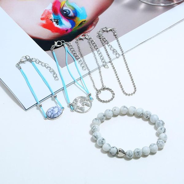 charm bracelets different styles of natural stone handmade beaded female adjustable when fashion bracelet 5 piece set bead jewelry, Golden;silver
charm bracelets different styles of natural stone handmade beaded female adjustable when fashion bracelet 5 piece set bead jewelry, Golden;silver