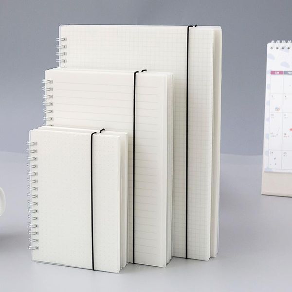 frost coil book transparent horizontal line blank paper dot matrix hand ledger band notepad school supplies stationery gift notepads, Purple;pink
frost coil book transparent horizontal line blank paper dot matrix hand ledger band notepad school supplies stationery gift notepads, Purple;pink