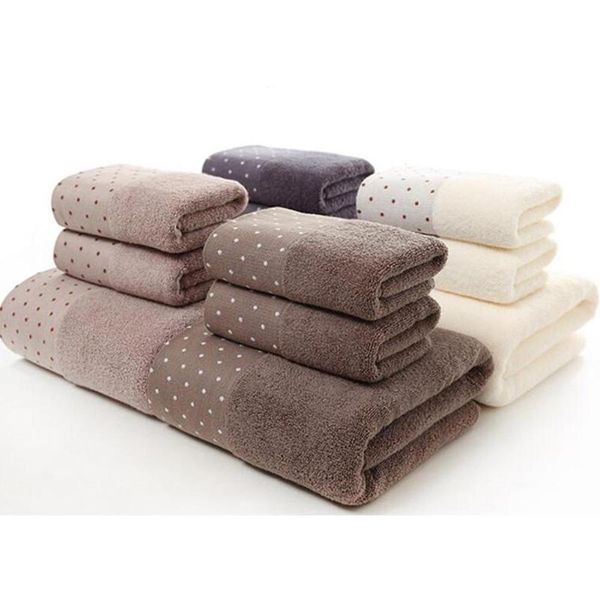 towel 3 pieces/set of cotton polka dot bath soft absorbent fluffy durable suit
towel 3 pieces/set of cotton polka dot bath soft absorbent fluffy durable suit