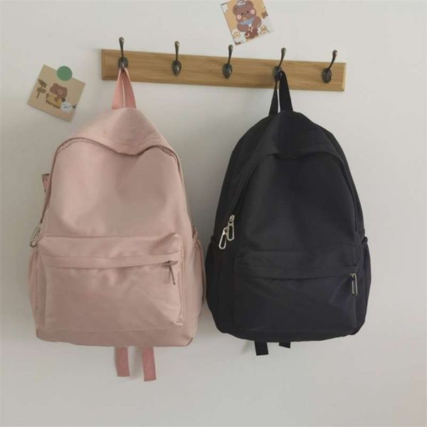 fashion women's backpack preppy style female book bag nylon for teenagers college students large capacity school bags 210928
fashion women's backpack preppy style female book bag nylon for teenagers college students large capacity school bags 210928