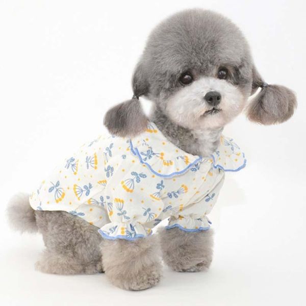 dog apparel spring and summer pet shirts puppy clothes cat