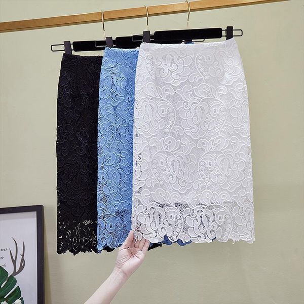 summer hollow lace temperament package women skirts hip slim knee length casual polyester pencil solid, Black
summer hollow lace temperament package women skirts hip slim knee length casual polyester pencil solid, Black