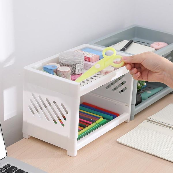hooks & rails double layer storage rack deskstationery holder cosmetic basket home office organizer box pink white blue
hooks & rails double layer storage rack deskstationery holder cosmetic basket home office organizer box pink white blue