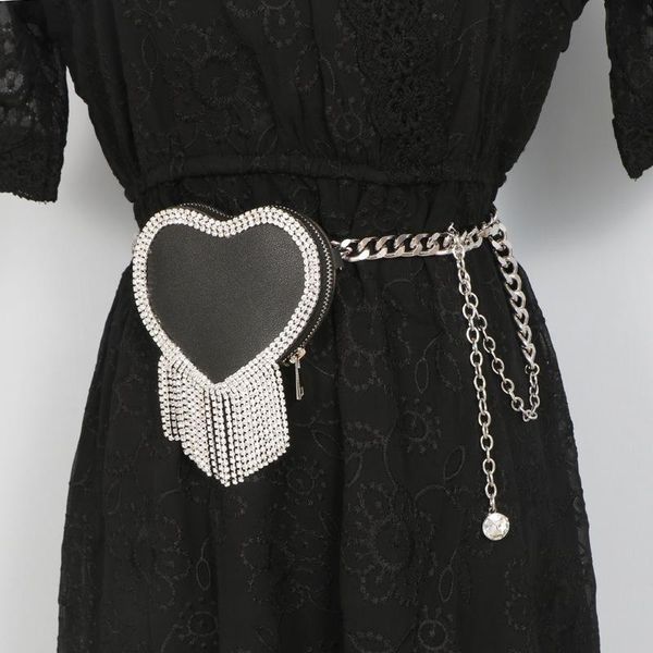 waist bags women's belt bag fashion versatile heavy industry diamond peach heart chain messenger banquet female's chest
waist bags women's belt bag fashion versatile heavy industry diamond peach heart chain messenger banquet female's chest