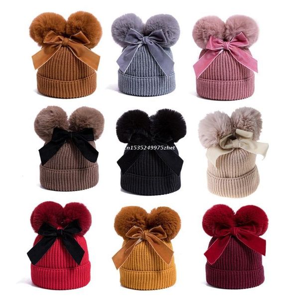 caps & hats baby double pompom hat winter knitted kids girl warm bonnet children beanie dropship, Yellow
caps & hats baby double pompom hat winter knitted kids girl warm bonnet children beanie dropship, Yellow