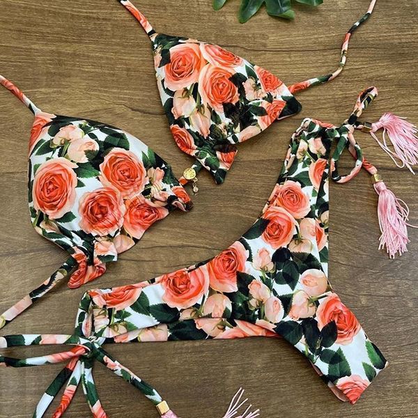 vintage print swimwear women bikinis 2021 mujer push up bandage swimsuit bikini tassel swimming suit biquini women's, White;black
vintage print swimwear women bikinis 2021 mujer push up bandage swimsuit bikini tassel swimming suit biquini women's, White;black