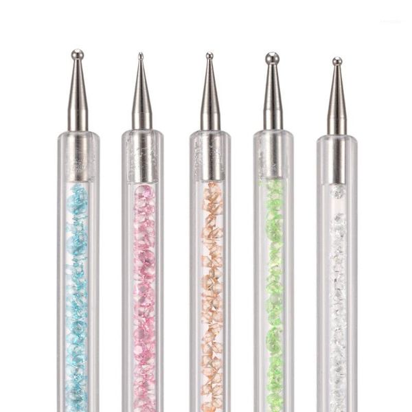 out 5pcs 2waycrystal dotting manicure tools painting dot pen nail art paint set double head fd1, Yellow
out 5pcs 2waycrystal dotting manicure tools painting dot pen nail art paint set double head fd1, Yellow