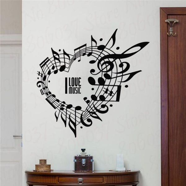 wall stickers decal music notes heart shape sticker rock band jazz poster home decor lover mural wl1240
wall stickers decal music notes heart shape sticker rock band jazz poster home decor lover mural wl1240