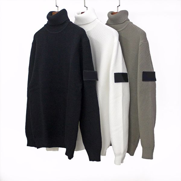 stone pirates 20fw compass sign high collar sweaters embroidered badge fashion knitwear pullover casual sweater warm jacket in autumn and wi, White;black
stone pirates 20fw compass sign high collar sweaters embroidered badge fashion knitwear pullover casual sweater warm jacket in autumn and wi, White;black