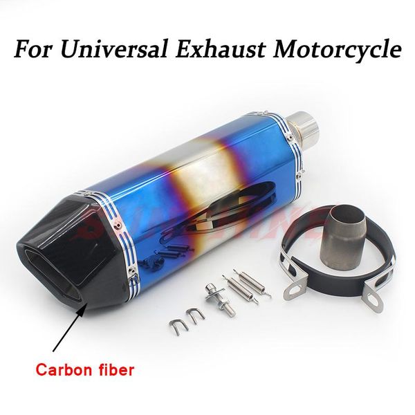 motorcycle exhaust system universal sports escape moto db killer 51mm racing pitbike motorcross for er6n cb400 mt07 mt09 cbr600rr atv
motorcycle exhaust system universal sports escape moto db killer 51mm racing pitbike motorcross for er6n cb400 mt07 mt09 cbr600rr atv