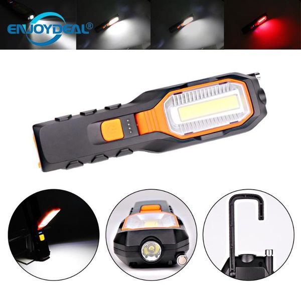 enjoydeal cob led worklight usb rechargeable lamp flexible magnetic inspection emergency lig n2 portable lanterns
enjoydeal cob led worklight usb rechargeable lamp flexible magnetic inspection emergency lig n2 portable lanterns