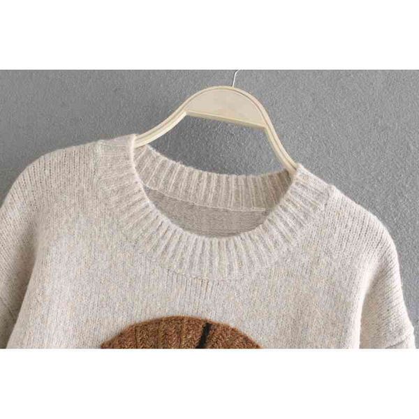 Men's Sweaters Women's winter sweater with round collar, long sleeve, cartoon pattern, knitted or crocheted sweater, loose, thick,, White;black
Men's Sweaters Women's winter sweater with round collar, long sleeve, cartoon pattern, knitted or crocheted sweater, loose, thick,, White;black