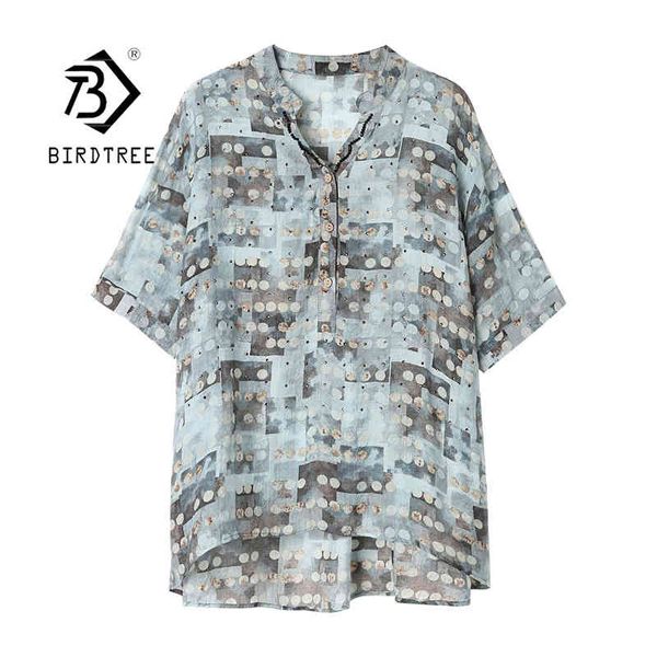 women summer shirts plus size stand collar short sleeve button up printing casual loose lady blouses new t12801x 210419, White
women summer shirts plus size stand collar short sleeve button up printing casual loose lady blouses new t12801x 210419, White
