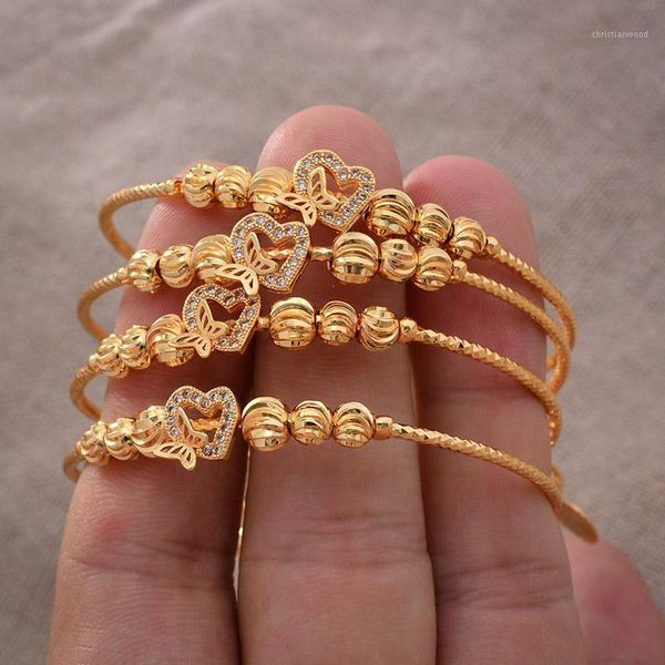 24k 4pcs butterfly stone gold color dubai bangles for baby boys girls women bracelet girl arab bangles child jewelry1, Black
24k 4pcs butterfly stone gold color dubai bangles for baby boys girls women bracelet girl arab bangles child jewelry1, Black
