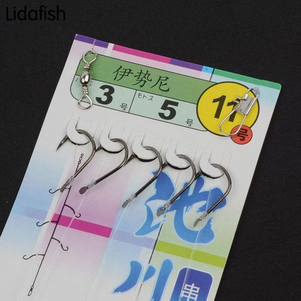 string fishing lure hook 50pcs carbon steel hooks sea rigs wire leader 5 swivel carp anti-winding
string fishing lure hook 50pcs carbon steel hooks sea rigs wire leader 5 swivel carp anti-winding