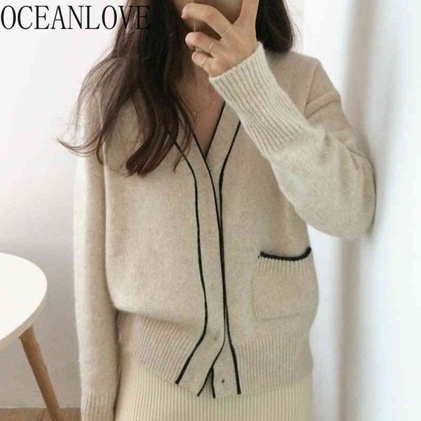 korean vintage cardigans v neck soft elegant women sweaters autumn winter mujer sueter warm fashion 17594 210415, White;black
korean vintage cardigans v neck soft elegant women sweaters autumn winter mujer sueter warm fashion 17594 210415, White;black