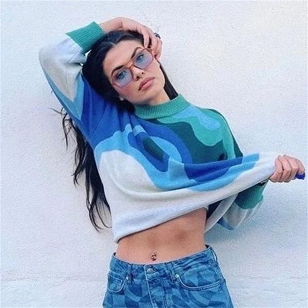 women's sweaters elegant sweater preppy striped print oversized pullovers women spring autumn soft loose streetwear warm outerwear, White;black
women's sweaters elegant sweater preppy striped print oversized pullovers women spring autumn soft loose streetwear warm outerwear, White;black