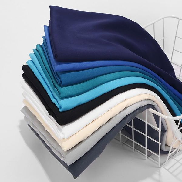 scarves 2021 muslim women hijab scarf soft solid color silk head shawls and wraps femme headscarf ladies stoles, Blue;gray
scarves 2021 muslim women hijab scarf soft solid color silk head shawls and wraps femme headscarf ladies stoles, Blue;gray