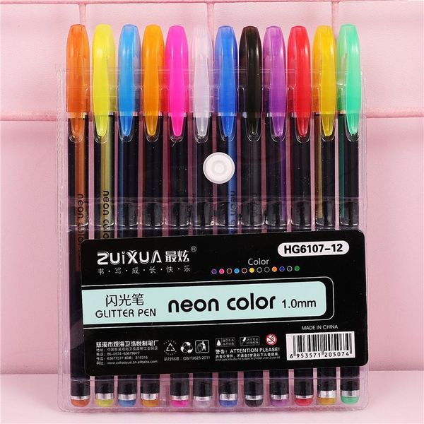highlighters 12 colors gel pen,gliter pen,highlighter pen,watercolor pen(pastel pen),metal color pen for painting and drawing, Black;red
highlighters 12 colors gel pen,gliter pen,highlighter pen,watercolor pen(pastel pen),metal color pen for painting and drawing, Black;red