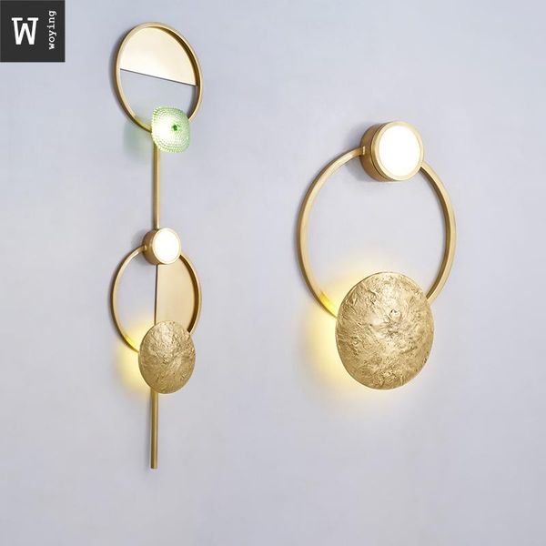 wall lamp postmodern copper designer creative living room bedroom corridor aisle background nordic style
wall lamp postmodern copper designer creative living room bedroom corridor aisle background nordic style