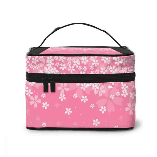 cherry blossoms pink flowers makeup bag women cosmetic toiletries organizer storage make up cases bags &
cherry blossoms pink flowers makeup bag women cosmetic toiletries organizer storage make up cases bags &
