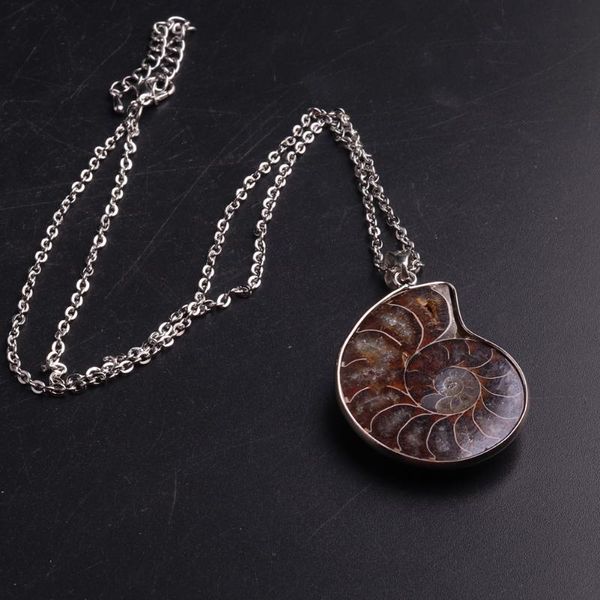 pendant necklaces 1pcs original design natural stone conch necklace women exaggeration meditation pendulum amulet, Silver
pendant necklaces 1pcs original design natural stone conch necklace women exaggeration meditation pendulum amulet, Silver