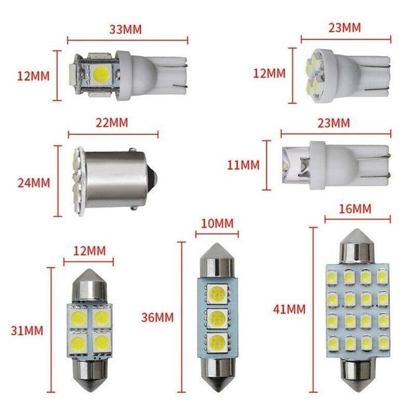 car headlights map lights 14pcs interior replacement 6000k-8000k accessory assorted dome led
car headlights map lights 14pcs interior replacement 6000k-8000k accessory assorted dome led