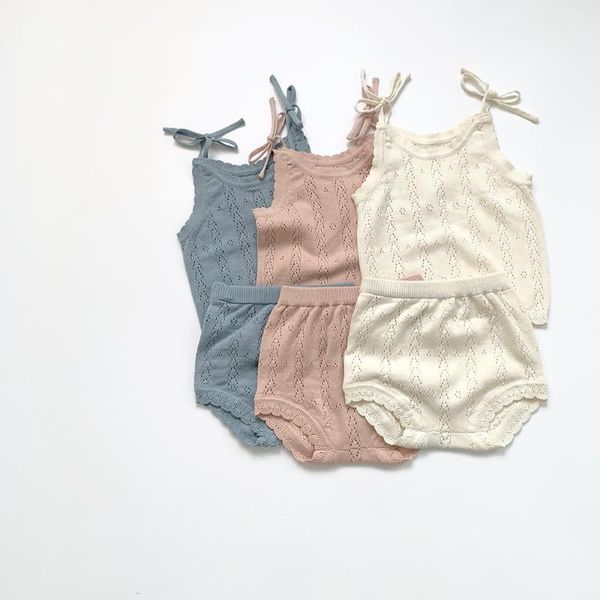 clothing sets 2021 ss kids girls summer knitting clothes hollow out children crochet sling and bloomers baby girl knitwear suit, White
clothing sets 2021 ss kids girls summer knitting clothes hollow out children crochet sling and bloomers baby girl knitwear suit, White