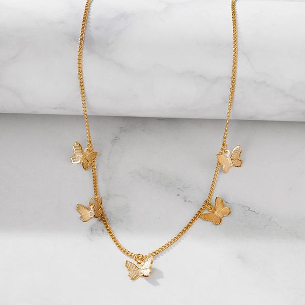 chokers butterfly pendant neckalce for women vintage charm gold color initial chain statement collares collier boho beach jewelry gift, Golden;silver
chokers butterfly pendant neckalce for women vintage charm gold color initial chain statement collares collier boho beach jewelry gift, Golden;silver