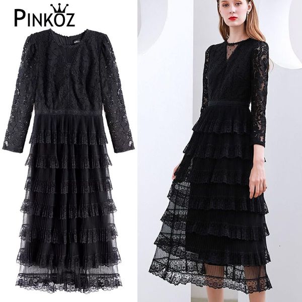 designer fashion runway midi dress women's long sleeve mesh patchwork lace retro partyelegant black dress 210421, White
designer fashion runway midi dress women's long sleeve mesh patchwork lace retro partyelegant black dress 210421, White