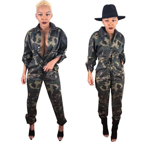 women's jumpsuits & rompers spring camo long sleeve camouflage jumpsuit overalls lady sashes casual playsuit outfits, Black;white
women's jumpsuits & rompers spring camo long sleeve camouflage jumpsuit overalls lady sashes casual playsuit outfits, Black;white