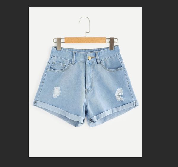 Fashion A Pair Of Jeans Women, Light blue