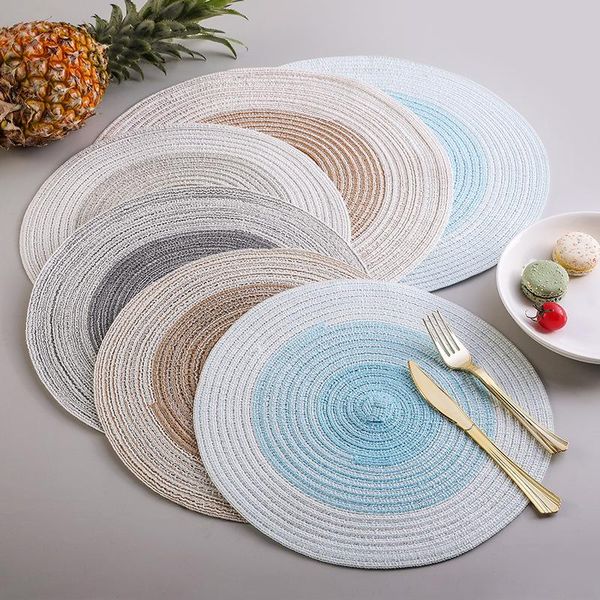 mats & pads 1 pc nordic style round heat insulation table mat family office anti-skid tea cup milk mug coffee deskgadgets
mats & pads 1 pc nordic style round heat insulation table mat family office anti-skid tea cup milk mug coffee deskgadgets