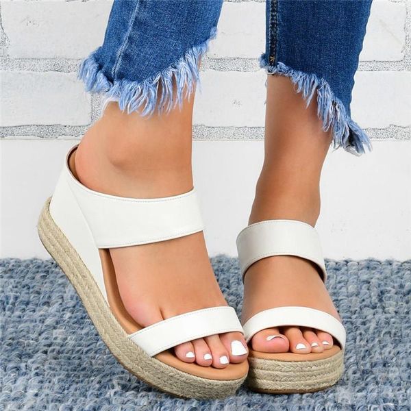 dress shoes fashion women sandals solid slip-on straw open toe thick bottom wedges casual plus size summer beach, Black
dress shoes fashion women sandals solid slip-on straw open toe thick bottom wedges casual plus size summer beach, Black