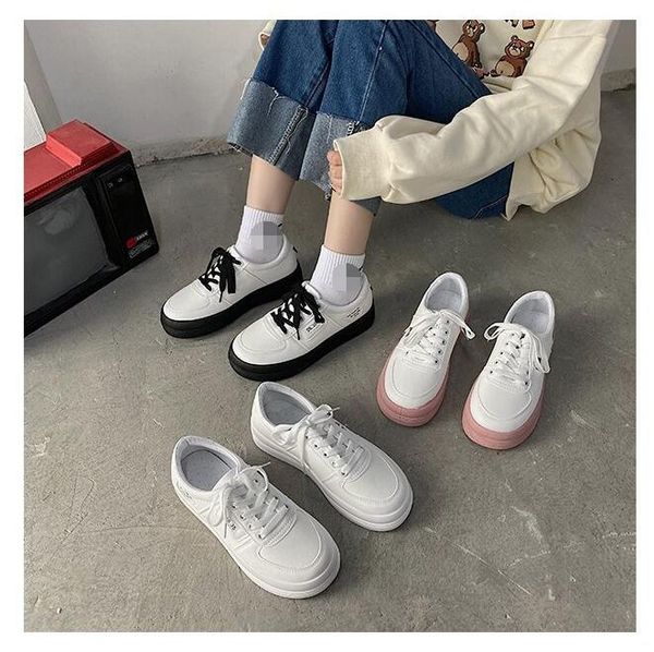 womens thick sole shoes round toe low rubber bottom college style casual flats lace up fashion shoes factory wholesale, Black
womens thick sole shoes round toe low rubber bottom college style casual flats lace up fashion shoes factory wholesale, Black