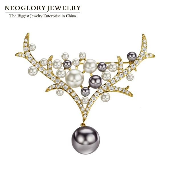 pins, brooches neoglory gray and white simulated pearl pins zirconia antlers for women christmas fashion jewelry party gifts 2021 
pins, brooches neoglory gray and white simulated pearl pins zirconia antlers for women christmas fashion jewelry party gifts 2021