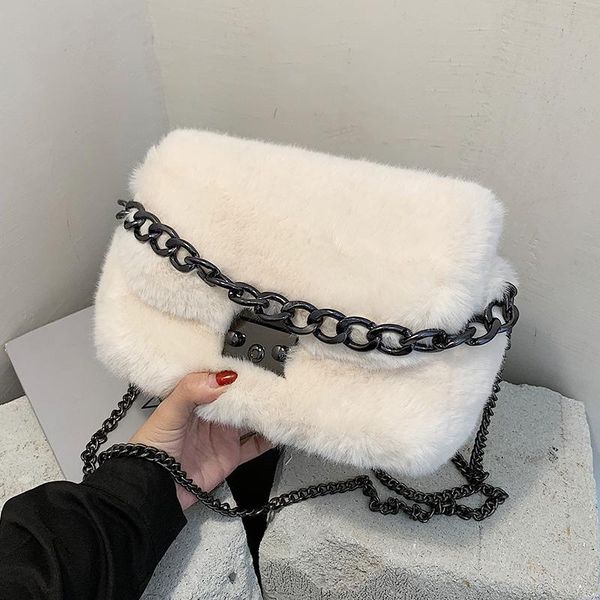 vintage chain plush women shoulder autumn and winter underarm bags faux fur student girls furry purse handbags bolsos mujer
vintage chain plush women shoulder autumn and winter underarm bags faux fur student girls furry purse handbags bolsos mujer