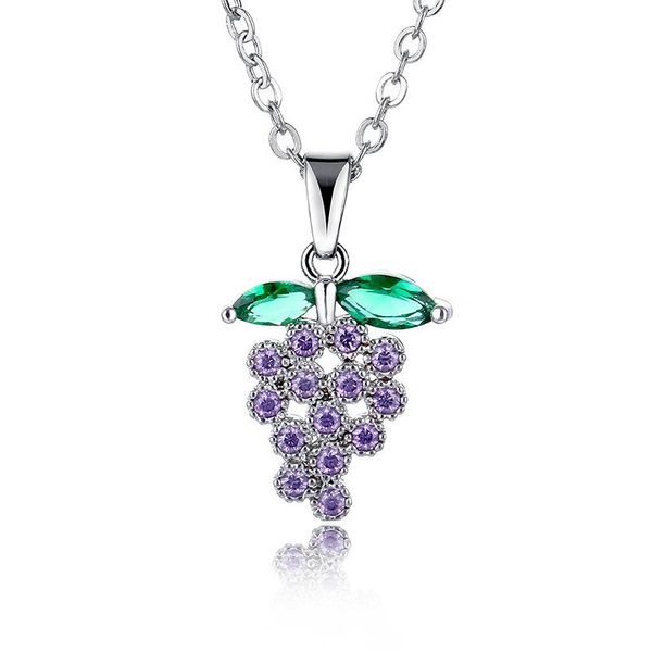 pendant necklaces seanlov fashion grape cz crystal & pendants silver color chain long statement necklace women engagement jewelry
pendant necklaces seanlov fashion grape cz crystal & pendants silver color chain long statement necklace women engagement jewelry