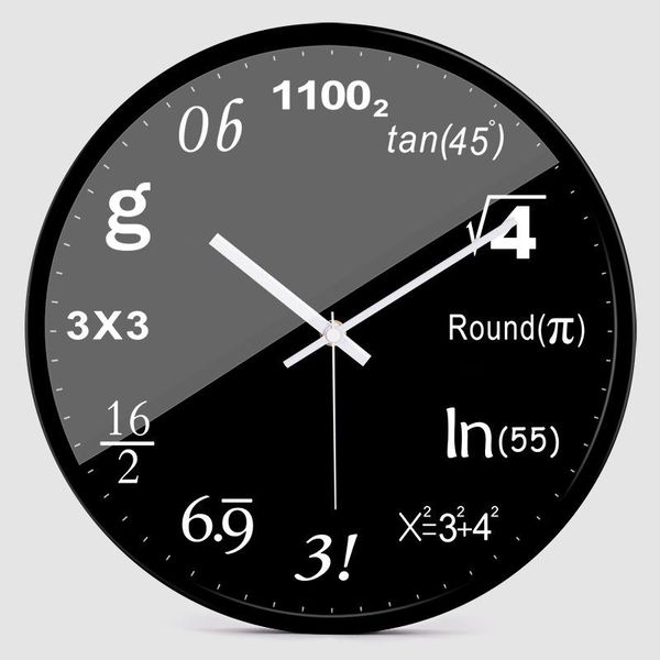 wall clocks mathematical function clock personality classroom student large living room modern simple watch creativity
wall clocks mathematical function clock personality classroom student large living room modern simple watch creativity
