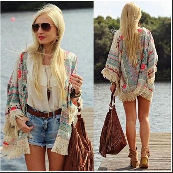 summer beachwear cover up womens shirts retro boho floral lace cardigan tassel hippie kimono blouse dropshipping, White
summer beachwear cover up womens shirts retro boho floral lace cardigan tassel hippie kimono blouse dropshipping, White